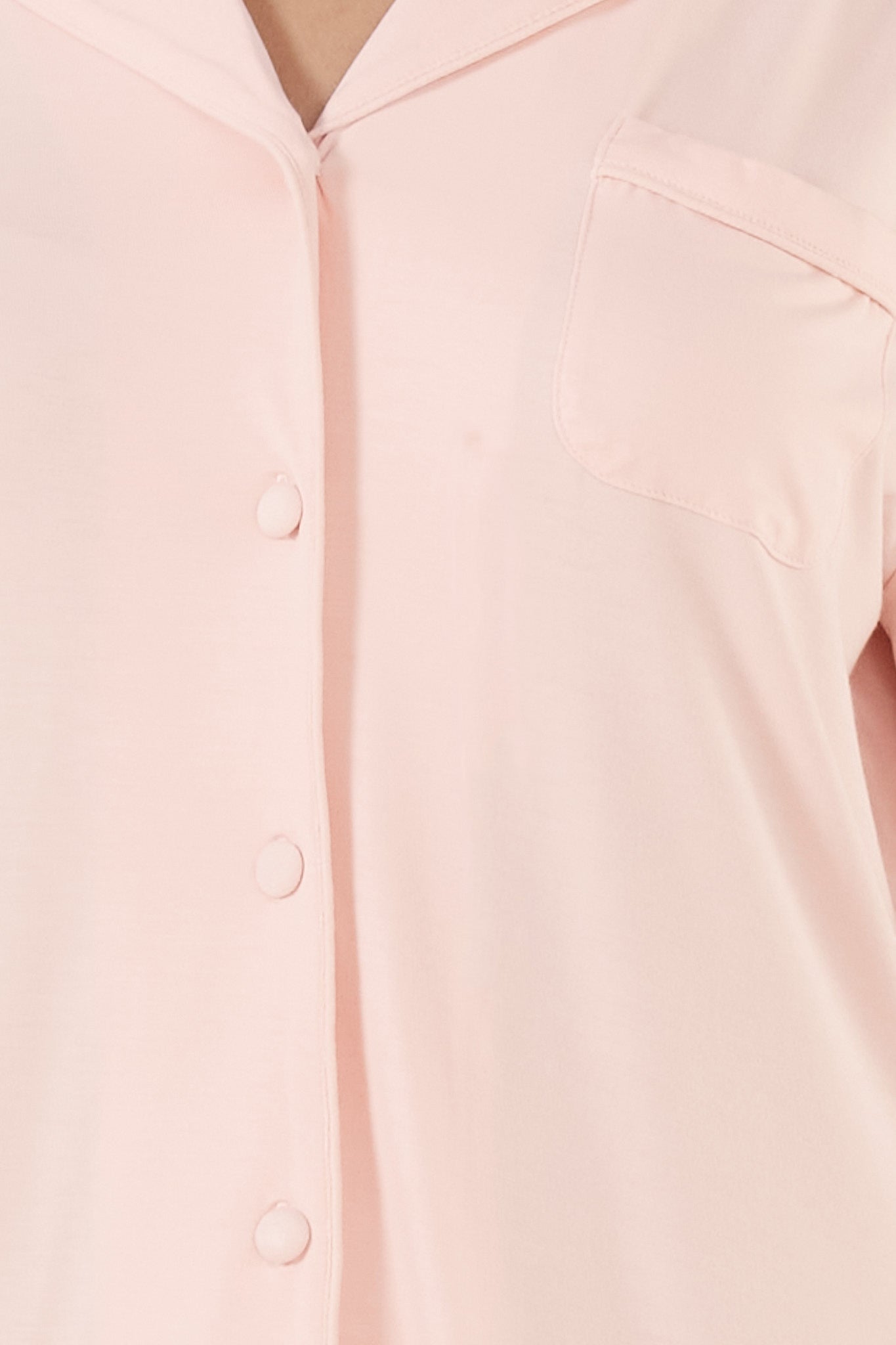 Gingerlilly Tessa Bamboo Long Pj Set Pink