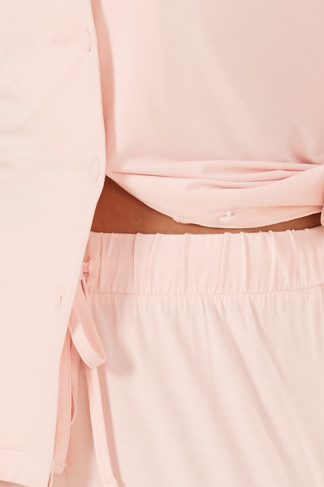 Gingerlilly Tessa Bamboo Long Pj Set Pink