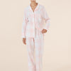 Gingerlilly Emery Buffalo Check Cotton Pj Set Pink