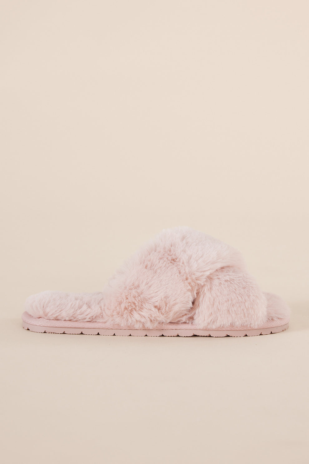 Gingerlilly Milan Plush Slipper Pink