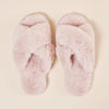 Gingerlilly Milan Plush Slipper Pink