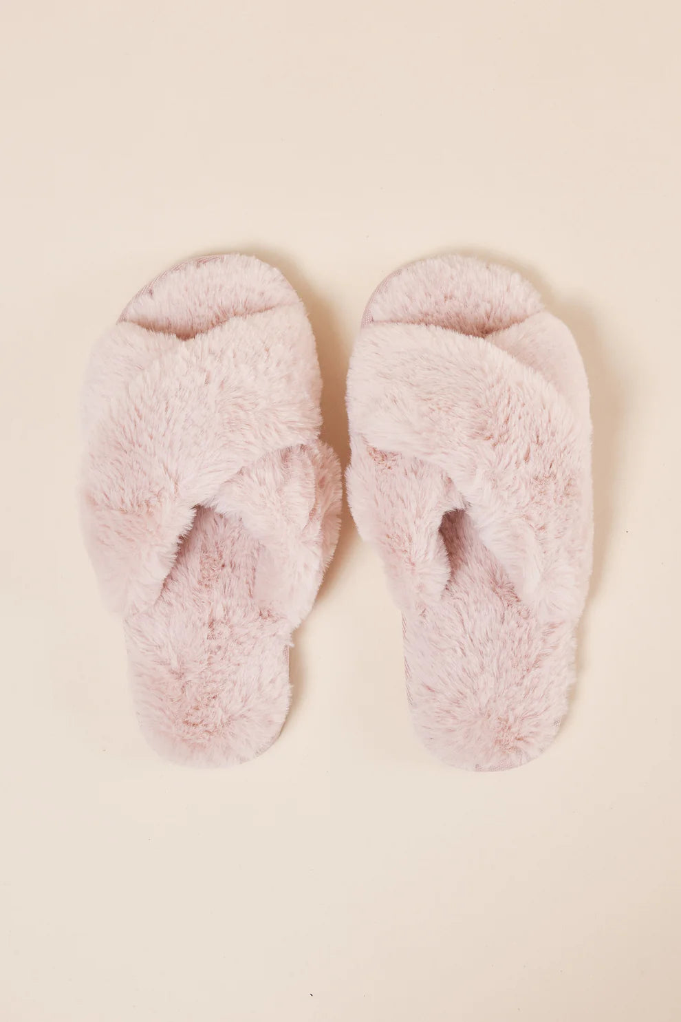 Gingerlilly Milan Plush Slipper Pink