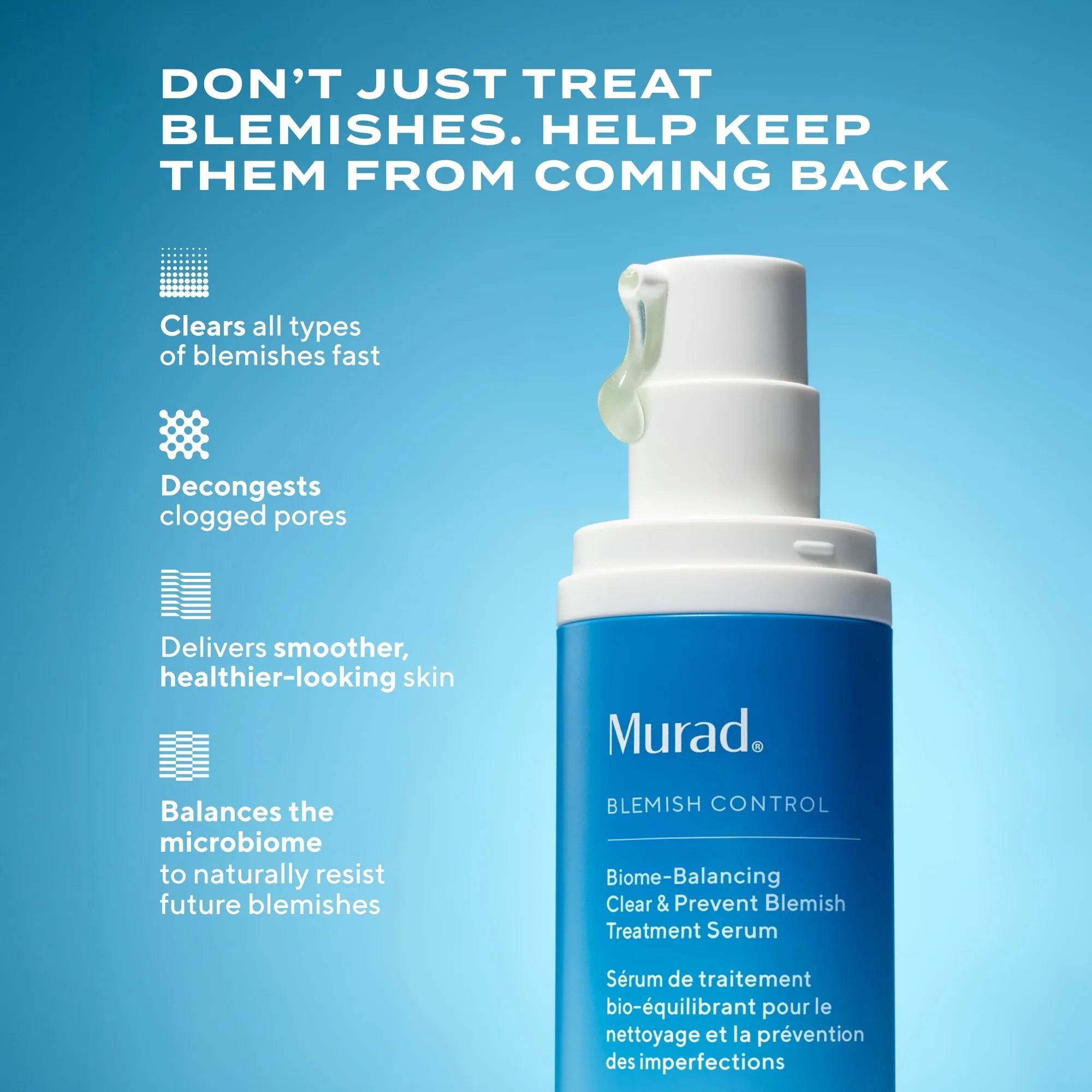 Murad Biome-Balancing Clear & Prevent Blemish Treatment Serum 30ml