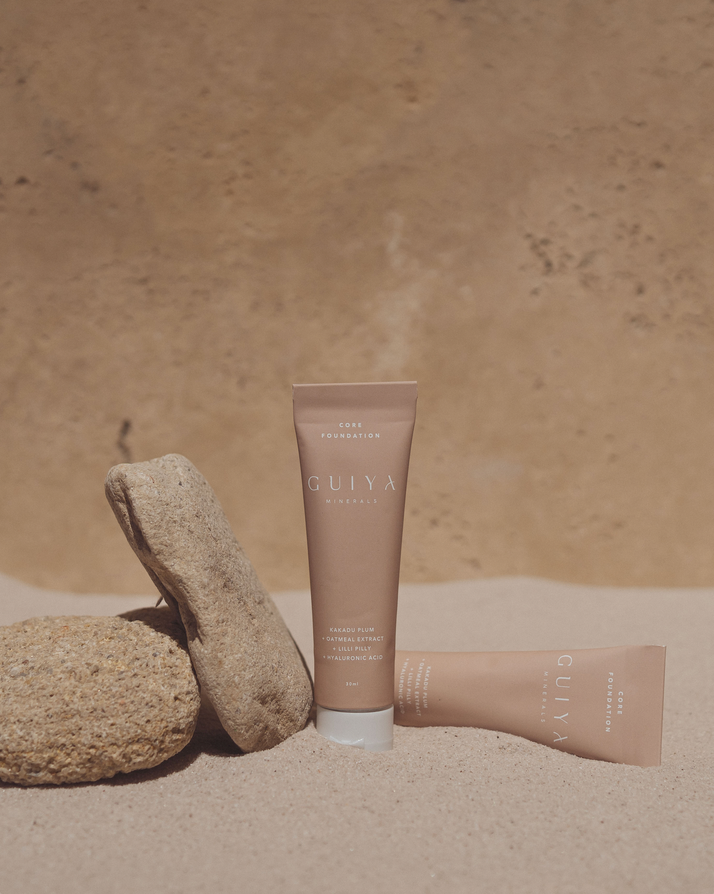 Guiya Minerals Core Mineral Liquid Foundation - Walnut Wood