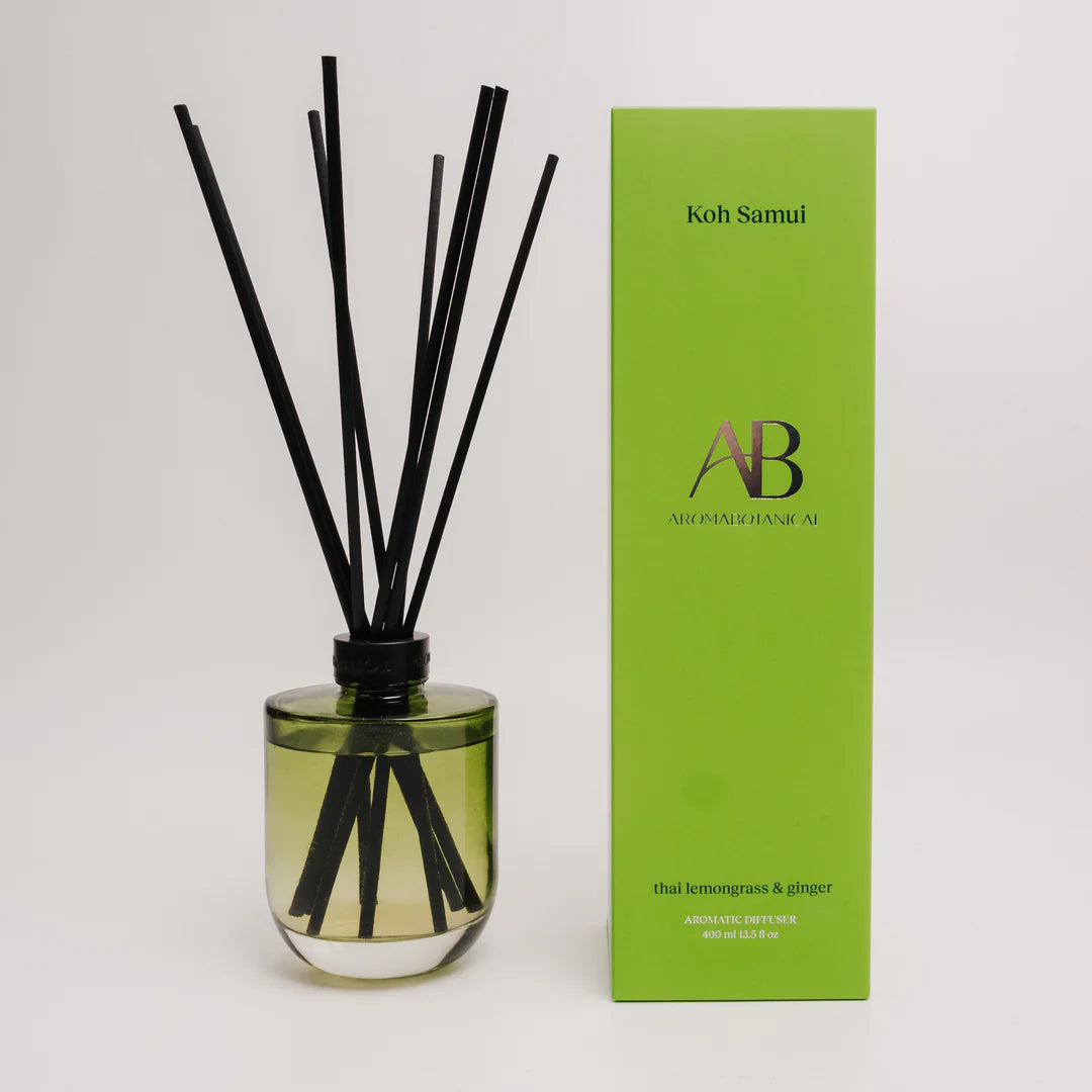Aromabotanical Diffuser 200ml KOH SAMUI Thai Lemongrass & Ginger