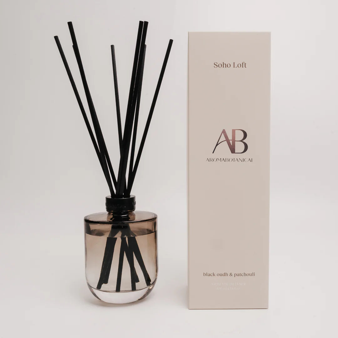 Aromabotanical Diffuser 400ml SOHO LOFT Black Oudh & Patchouli