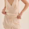 Gingerlilly Amethyst Pink Pure Silk Cami and Short Set