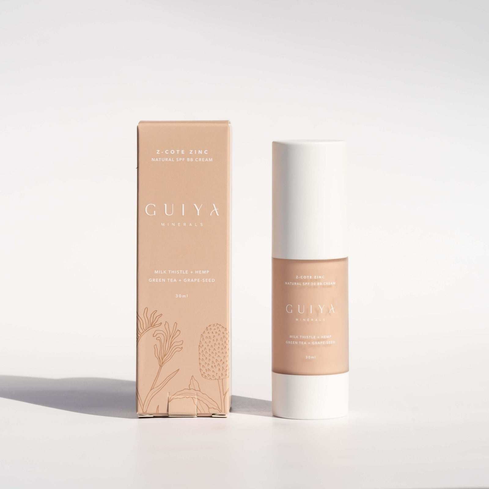 Guiya Minerals Z-cote Zinc BB Cream - Island Spice