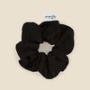 Gingerlilly Serene Pure Silk Scrunchie Black