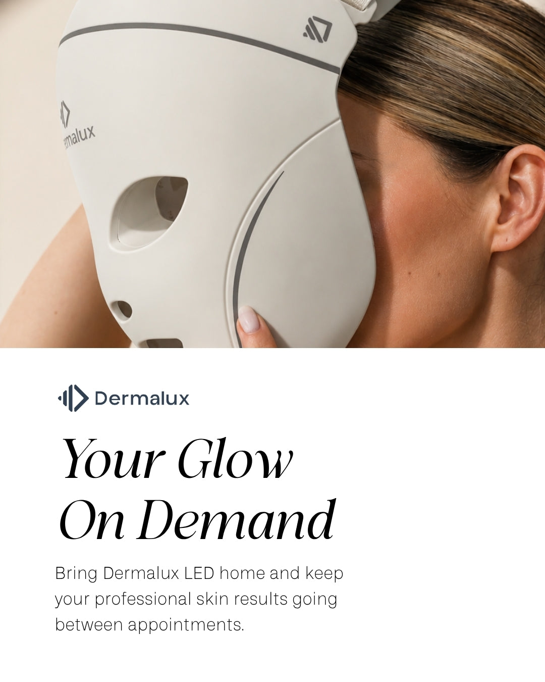 DERMALUX LED Face Mask - PREORDER OCTOBER DELIVERY