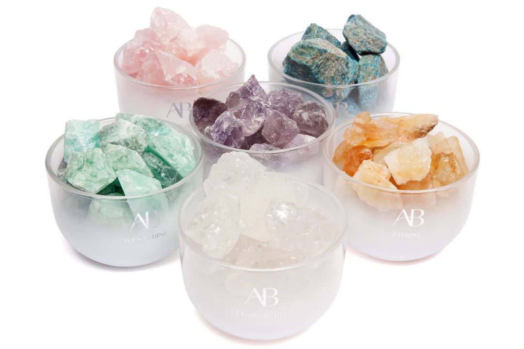 Aromabotanical Crystal Potpurri & Oil - Clear Quartz