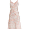 Gingerlilly Mattea Short Nightie White and Orange