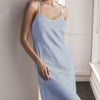 Gingerlilly Petra Linen Chemise Dress Blue