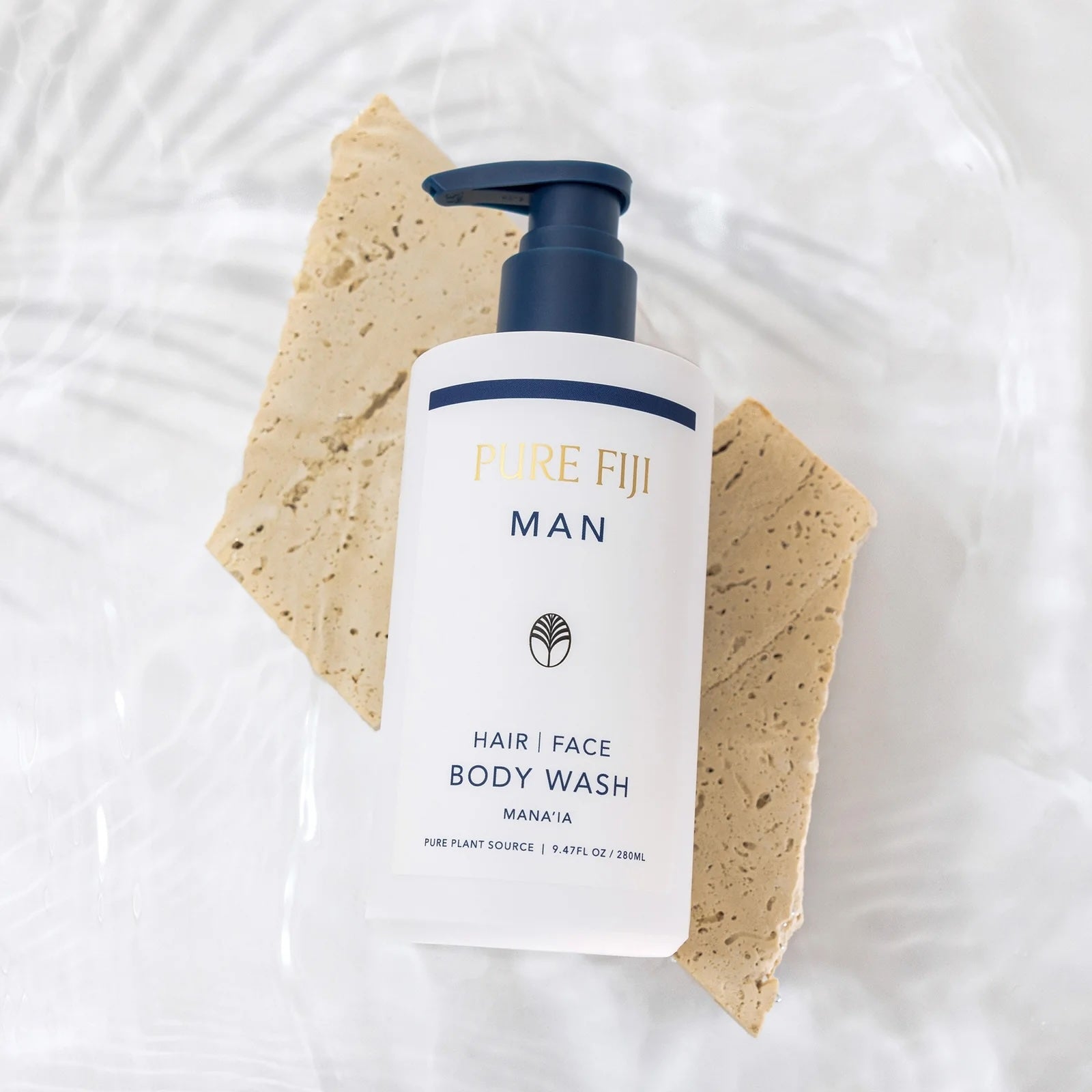 Pure Fiji Man Hair Face & Body Wash - Mana'ia