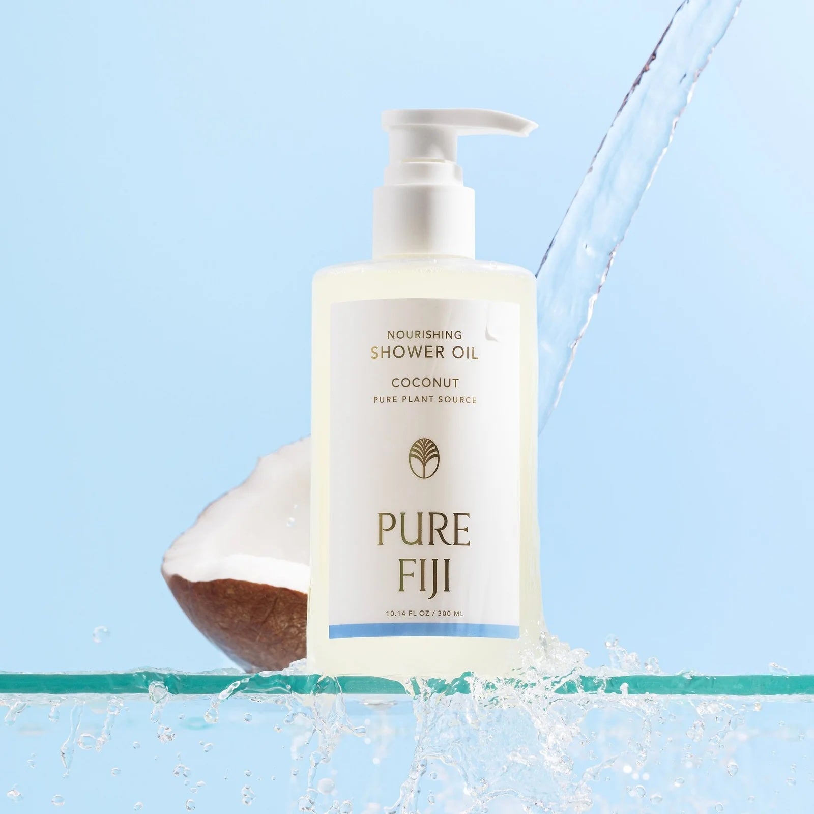 Pure Fiji Shower Oil 300ml Coconut