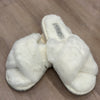 Gingerlilly Milan Plush Slipper Ivory