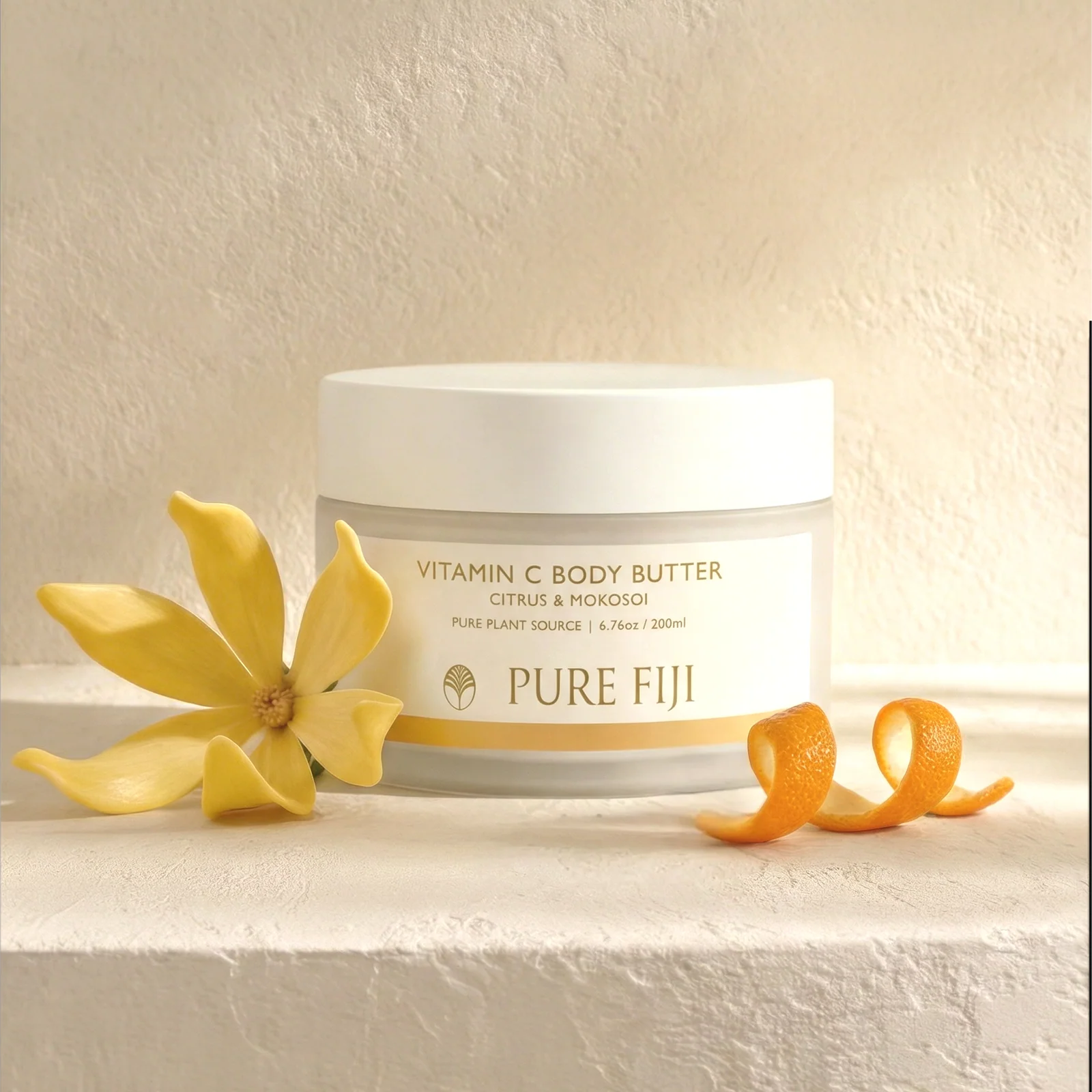 Pure Fiji Nourishing Body Butter Vitamin C Citrus & Mokosoi