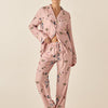 Gingerlilly Catalina Butterfly Pj Set Pink